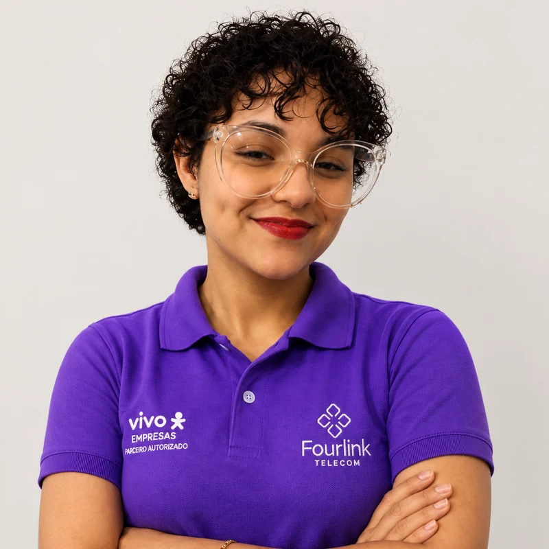 Kelly Vianna, Jovem Aprendiz da Fourlink Empresas